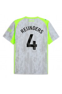 Fotbalové Dres Manchester City Tijjani Reijnders #4 Třetí Oblečení 2025-26 Krátký Rukáv